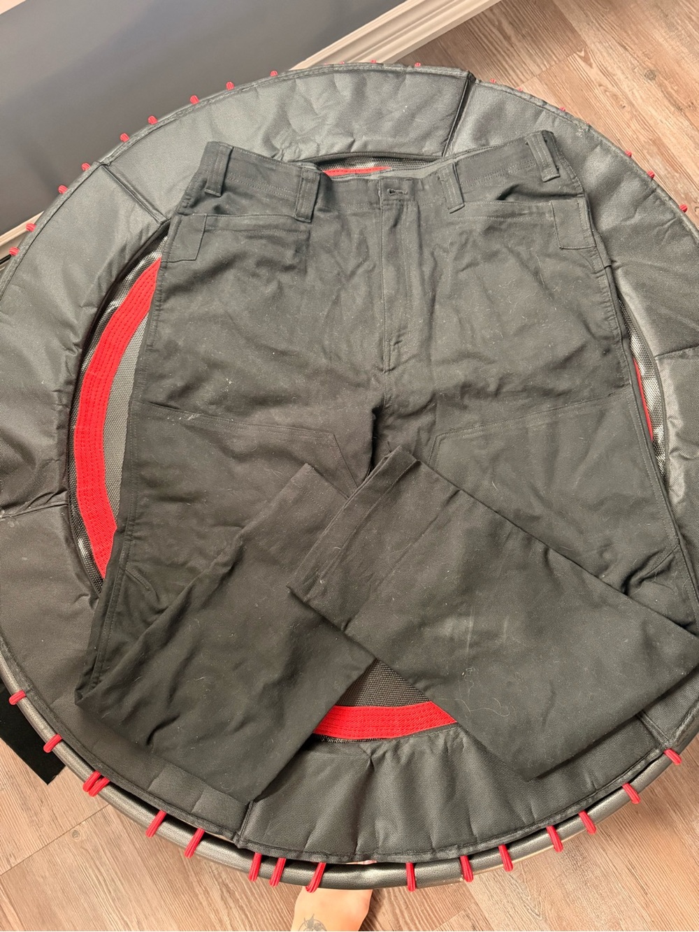 Black Dickies Duck Double Knee Work Pants